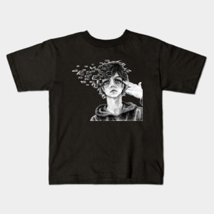 Glitching Away Kids T-Shirt